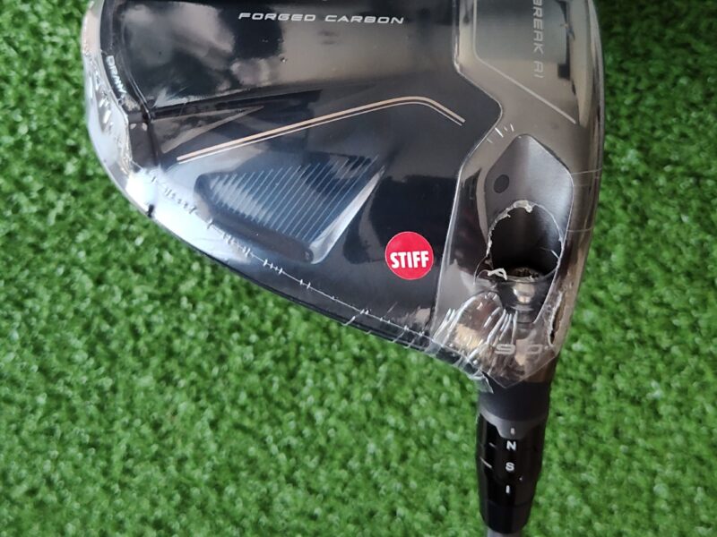 Driver NUEVO Paradym 9 grados de Loft con opciones de Varas Stiff 50 y 60, Regular 50.