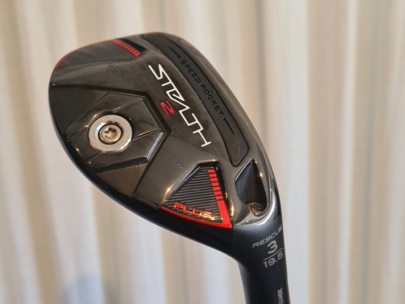 Híbrido 3 TaylorMade Stealth 2 Plus vara Stiff 85 igual a nuevo.