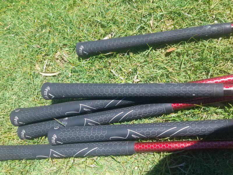 Hierros Callaway Razr X Black grafito regular.